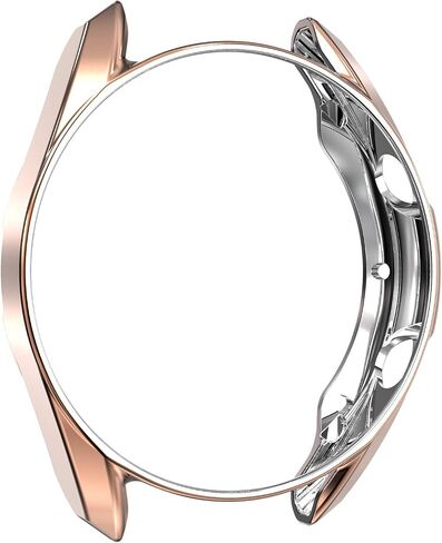 BabyValley Case Compatible with Samsung Galaxy Watch 3 41/45mm Case TPU Plated Protective Case Bumper Shell for Galaxy Watch 3 (Gold & Silver & Mystic Bronze & Black & Rose Gold, Galaxy Watch 3 41mm) in Kuwait