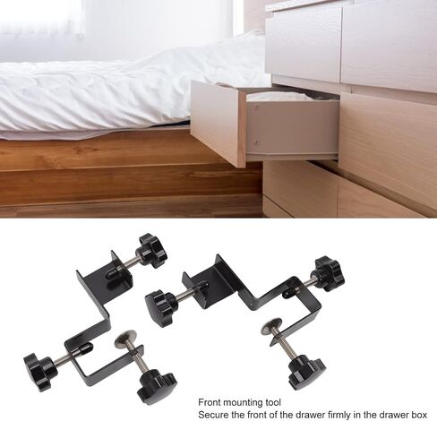 2pcs Cabinet Drawer Installation Clamps Left Right Side Drawer Jig Front Drawer Woodworking Clamps drawer front installation clamps cabinet installation clamps in Saudi Arabia