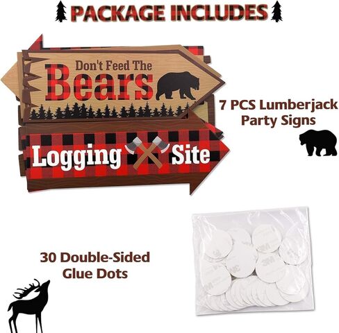 ديكورات حفلات الحطاب، لافتات ترحيب اتجاهية، بوفالو كبيرة منقوشة، فتحات أبواب في الفناء الخلفي، للتخييم في الشتاء، وحفلات أعياد الميلاد، وأفكار لوازم الديكور in Kuwait