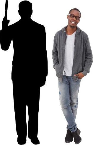 Cardboard People Inmate Orange Jump Suit Stand-in Life Size Cardboard Cutout Standup in Saudi Arabia