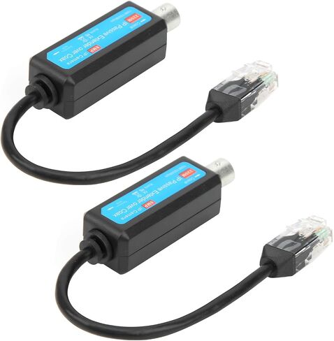 EVTSCAN Pair IP Passive Extender Over Coax Coaxial Network Transmitter 8MP HD for Web Camera in Saudi Arabia