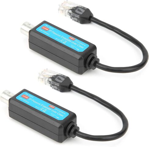EVTSCAN Pair IP Passive Extender Over Coax Coaxial Network Transmitter 8MP HD for Web Camera in Saudi Arabia