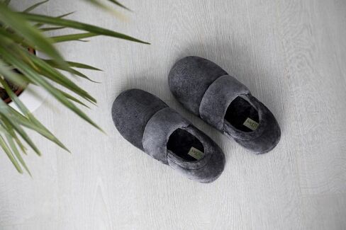 Bola Slippers for Men - Grey 10 in Saudi Arabia