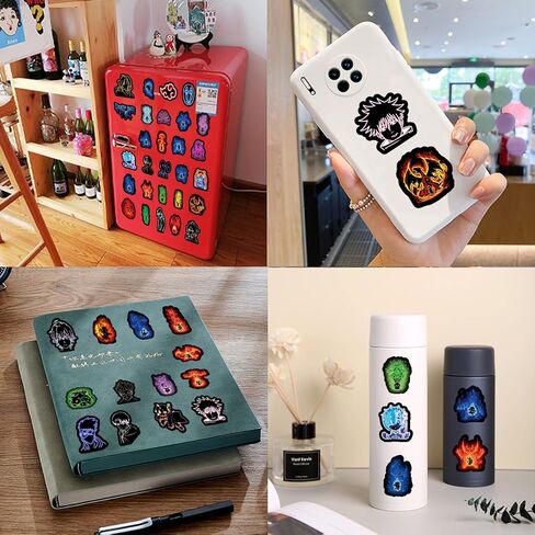 104 قطعة من ملصقات الرسوم المتحركة المختلطة، ملصقات الرسوم المتحركة لأجهزة الكمبيوتر المحمول، والكمبيوتر المحمول، وزجاجة المياه، والأمتعة. هدايا للأطفال والرجال والنساء والمراهقين والبالغين... in Kuwait