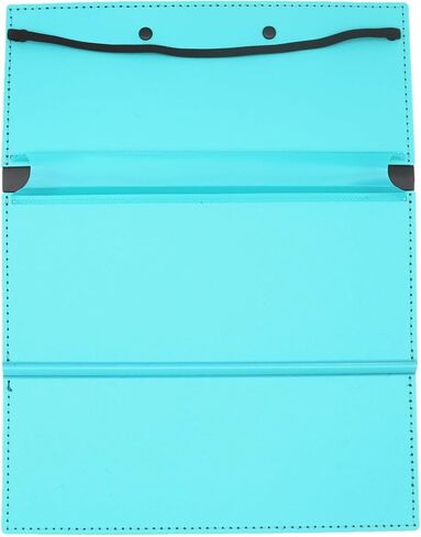 Foldable Nursing Clipboard, 3 Layers Folding clipboards Nurses Clip Board Low Profile Clip Pocket Clipboards for Nurses, Doctors,Students, Teachers (Black) in Saudi Arabia