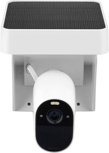 يعمل حامل شحن اللوحة الشمسية Uogw لـ Arlo Pro 4، Pro 3، Arlo Floodlight، Ultra 2، Ultra، Pro 5S 2K، Arlo Essential، كاميرا 2K الأساسية، IP67 مقاومة للطقس بشكل مستمر لمدة 365 يومًا - الكاميرا غير متضمنة in Kuwait