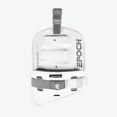 وسادات العضلة ذات الرأسين Epoch Lacrosse Integra X Elite للرجال - حماية من القشرة الصلبة، دعامة للعضلة ذات الرأسين، قدرة محسنة على الحركة مع تصميم مفصل منفصل، ملاءمة مخصصة للاعبي لاكروس للرجال - مقاس متوسط in Kuwait