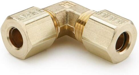 Parker Hannifin 165C-8 Forged Brass Union Elbow Compression Fitting, 1/2" Compression Tube x 1/2" Compression Tube in Saudi Arabia