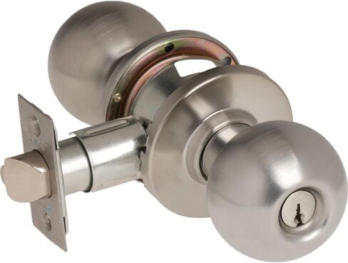Sargent 24-28-6G37OB-26D Grade 2 Classroom، US26D Satin Chrome، 2-3/4 بوصة خلفية in Kuwait