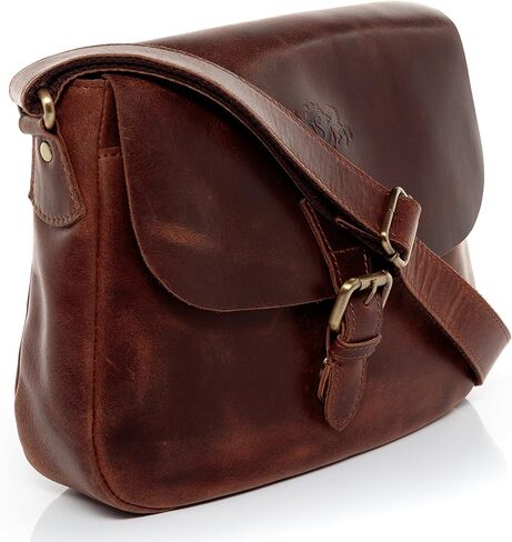 حقيبة كتف SID & VAIN وحقيبة كروس من YALE حقيبة يد صغيرة من الجلد الحقيقي للنساء in Kuwait