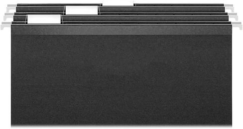 Pendaflex Portable File Box, Black, 11"H x 14" W x 11-1/8" D (41742) in Saudi Arabia