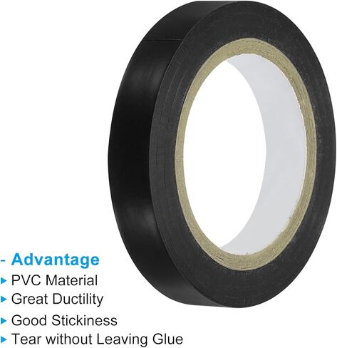 شريط تشطيب قبضة PATIKIL، ملحقات مضرب شريط تشطيب المضرب PVC، ختم لاصق لتنس الريشة in Kuwait