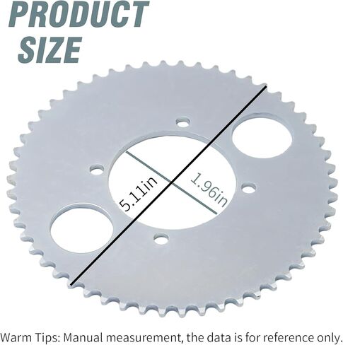 54 الأسنان T8F ضرس استبدال لسلسلة T8F 2 السكتة الدماغية 47cc 49cc دراجة الجيب سكوتر ATV Goped دراجة نارية صغيرة in Kuwait