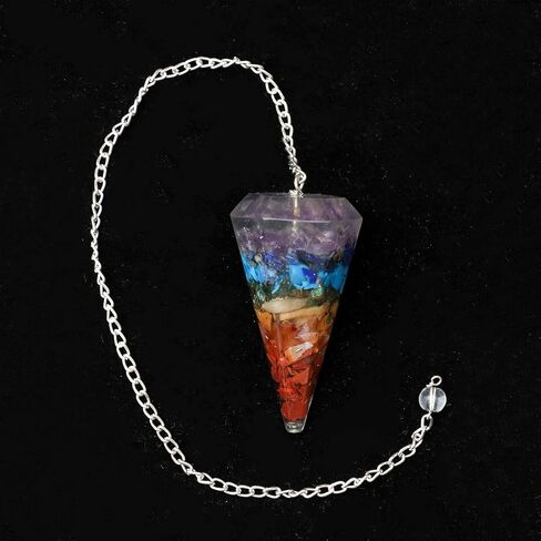 مجموعة أحجار رونية منقوشة من أحجار شاكرا المختلطة (25 قطعة) 950+ قيراط مع حروف أبجدية فوثارك القديمة ومجموعة شفاء للتأمل والتأمل من سبعة شاكرا البندول الحجم: 15-20 ملم in Kuwait