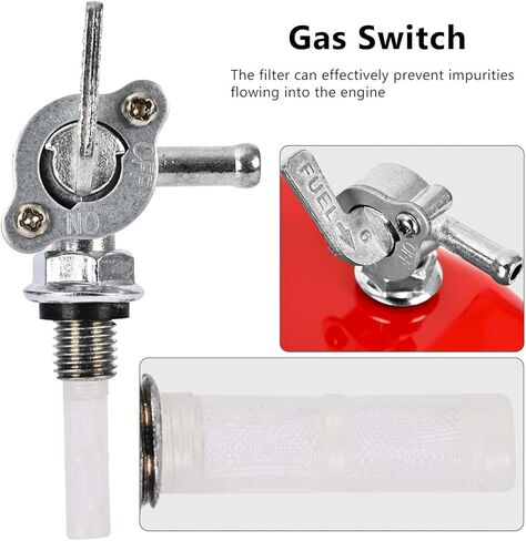 5 Gallon Generator Gas Tank Fuel Tank with Filter Gauge Cap Universal Fit in Kuwait