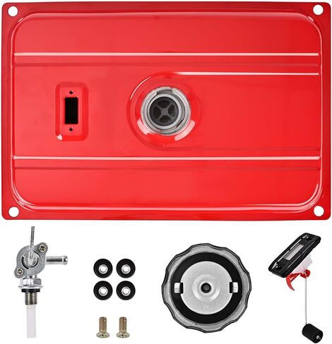 5 Gallon Generator Gas Tank Fuel Tank with Filter Gauge Cap Universal Fit in Kuwait