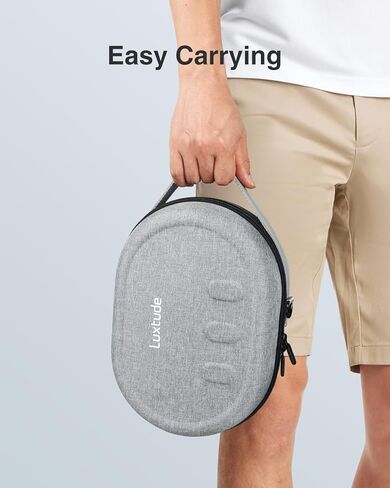 حقيبة حمل صلبة فاخرة لجهاز Meta Oculus Quest 3 وجهاز التحكم في التخييم، حافظة صلبة Oculus Quest 3، حقيبة مقاومة للماء والصدمات، جيب شبكي لملحقات الواقع الافتراضي in Kuwait