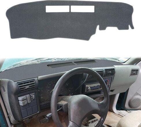 Dashboard Cover Dash Cover Mat Pad Custom Fit for 1994-1997 Chevrolet Chevy S10 Blazer/GMC Jimmy Sonoma/96-97 Olds Oldsmobile Bravada(94-97 Beige) in Saudi Arabia