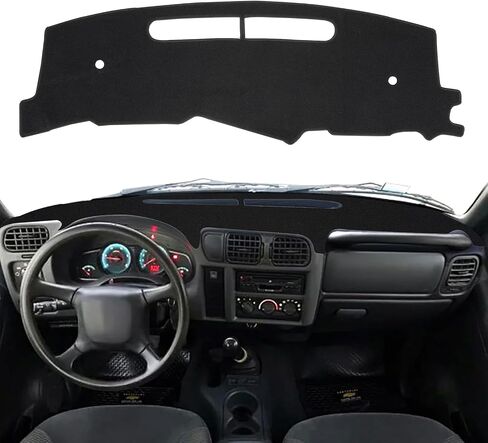 Dashboard Cover Dash Cover Mat Pad Custom Fit for 1994-1997 Chevrolet Chevy S10 Blazer/GMC Jimmy Sonoma/96-97 Olds Oldsmobile Bravada(94-97 Beige) in Saudi Arabia