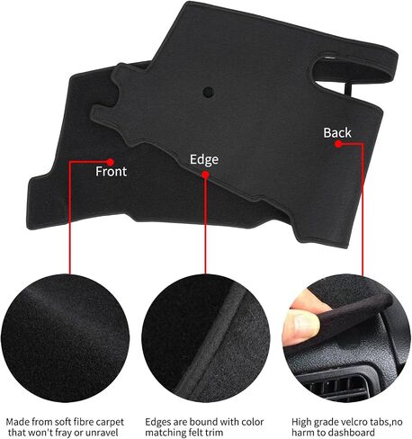 Dashboard Cover Dash Cover Mat Pad Custom Fit for 1994-1997 Chevrolet Chevy S10 Blazer/GMC Jimmy Sonoma/96-97 Olds Oldsmobile Bravada(94-97 Beige) in Saudi Arabia
