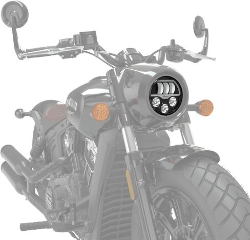 Polaris 2015-2022 Genuine Indian Motorcycles - Scout LED Pathfinder Headlight - 2882517 in Saudi Arabia