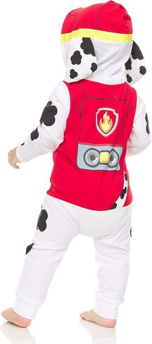 Paw Patrol Baby Boys Marshall Costume Costumes for Boys - Hooded Jumpsuit with Mesh Visor in Saudi Arabia