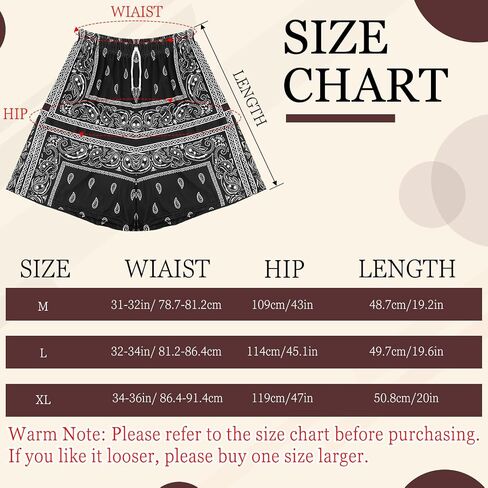 Geyoga 3 Pcs Men's Paisley Shorts Drawstring Casual Shorts Graphic Bandana Print Shorts Boho Summer Beach Lightweight Shorts in Saudi Arabia