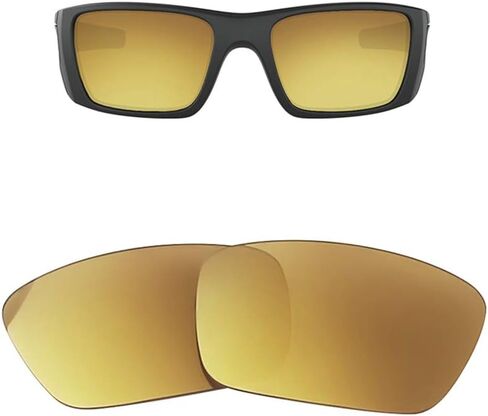 عدسات بديلة لنظارات Oakley Fuel Cell الشمسية المستقطبة - خيارات متعددة مع قطعة قماش للعدسة in Kuwait