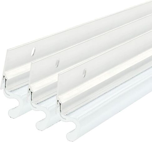 M-D Building Products 91850 All Season Door Jamb Kit for Doors up to 36in x 84in (White) | Compression Weatherstrip with Aluminum Stop Door Jamb Kit with Screws in Saudi Arabia