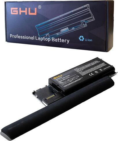GHU New 87 WH Battery Replacement for PC764 TC030 312-0383 TD175 Compatible with Latitude D620 620 D630 D630C D630N D631 Precision M2300 PP18L RD300 RD301 RC126 MJ456 312-0384 312-0386 in Saudi Arabia