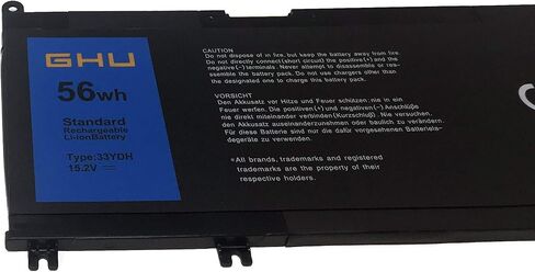 GHU New Battery 40 WH XCMRD MR90Y 14.8V Compatible with Dell Inspiron 14 3421 3437 5421 5437 15 3542 3521 N3531 3541 3543 3421 5421 3521 3721 5521 5537 3537 17 3721 5748 5721 5737 P28F 3440 3540 3570 in Saudi Arabia