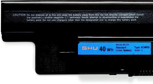 GHU New Battery 40 WH XCMRD MR90Y 14.8V Compatible with Dell Inspiron 14 3421 3437 5421 5437 15 3542 3521 N3531 3541 3543 3421 5421 3521 3721 5521 5537 3537 17 3721 5748 5721 5737 P28F 3440 3540 3570 in Saudi Arabia