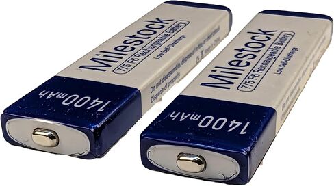 2-Pcs Battery Compatible with Sony NC-5WM NC-6WM NH-9WM NH-10WM NH-14WM 1-528-231-11 WM-701C WM-EX921 D-E888 D-E900 D-E905 D-E990 D-E999 WM-RX707 WM-F100 WM-FX675 Walkman Player Gumstick in Saudi Arabia
