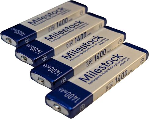 2-Pcs Battery Compatible with Sony NC-5WM NC-6WM NH-9WM NH-10WM NH-14WM 1-528-231-11 WM-701C WM-EX921 D-E888 D-E900 D-E905 D-E990 D-E999 WM-RX707 WM-F100 WM-FX675 Walkman Player Gumstick in Saudi Arabia