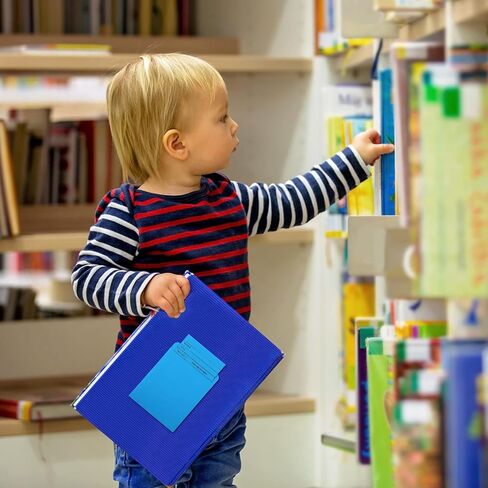مجموعة جيوب المكتبة وبطاقات المكتبة المكونة من 100 قطعة تتضمن 50 قطعة من الجيوب ذاتية اللصق ومغلف بطاقة ملاحظة لتاريخ الاستحقاق بألوان زاهية و50 قطعة من بطاقات الخروج من المكتبة للمكتب المدرسي وكتب المكتبة العامة in Saudi Arabia