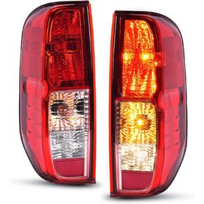 KUAFU Passenger Side Tail Light Compatible with 2005-2021 Nissan Frontier 2009-2012 Suzuki Equator Replacement for NI2801170 26550EA825 Halogen Taillight Brake Lamp (Red Lens)