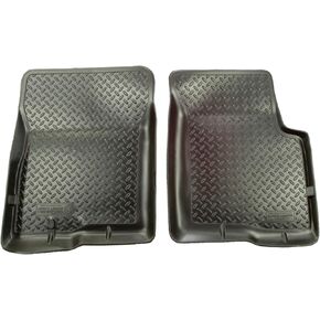 Husky Liners Classic Style Series | 1995 - 1999 Chevrolet Blazer RWD, GMC Jimmy RWD, GMC Sonoma RWD, 1995 - 2003 Chevrolet S10 & RWD, 1995 - 2004 GMC Sonoma | Front Floor Liners, Black | 31601