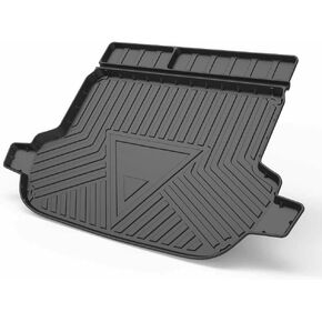 Forester Cargo Liner Compatible with 2014-2018 Subaru Forester，All Weather 3D Upgrade Modeling Black TPO Heavy-Duty Waterproof Rear Cargo Trunk Tray Floor Mats Protector