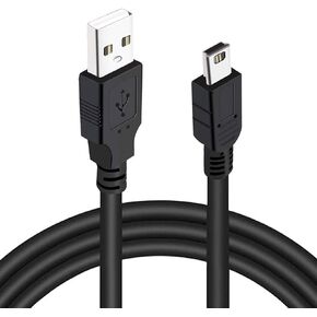 Mini USB Charging Cable Compatible with Charger Cord Wacom-Intuos Pro PTH/451/650/651/851, Wacom-Intuos5 PTK450/650/850, Wacom-Intuos4 PTK440/640/840/1240, Wacom-Bamboo CTE450