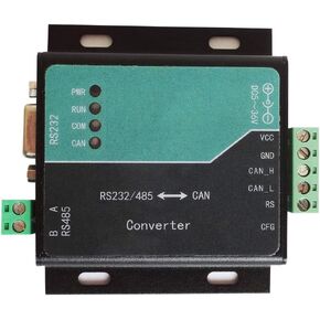 Taidacent High Performance High Stability Serial to CAN Module Serial to CAN Converter RS485 Can Bus Adapter Uart Can Converter RS232 to Can Bus Converter (Without Power Adapter)