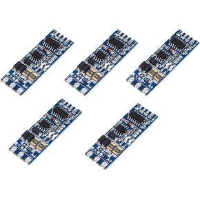 TTL to RS485 Module 485 to Serial UART Level Mutual Conversion Hardware Automatic Flow Control Module TTL Turn to RS485 Module 3.3V-5.5V (5pcs)