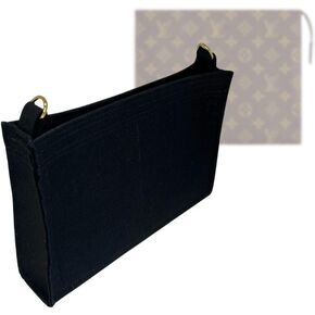 SAMORGA (1-247/ LV-Toiletry-NM-U-DI D-Ring for LV Poche Toilette NM Bag Organizer Insert Innerbag
