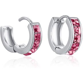 KRUCKEL Key to success and bright future Brilliant beacons of optimism and hope earrings made with Swarovski® crystals – 7181093
