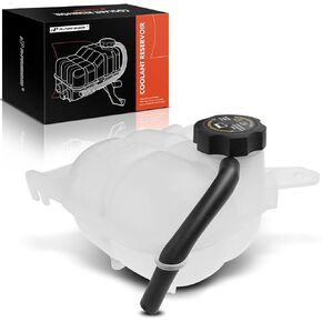 A-Premium Engine Coolant Overflow Recovery Reservoir Tank [w/Cap & Sensor] Compatible with Pontiac Solstice 2006-2009, Saturn Ion 2003-2007, Sky 2007-2010, 2.0L 2.4L, Replace # 63515605