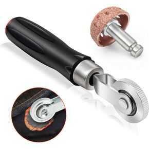 2Pcs Tire Repair Patch Tools, Strong Tire Patch Roller/Tire Repair Buffing Wheel for Air Tire Buffer, Tire Patch Kit Tire Repair Grinding Head for Car Truck