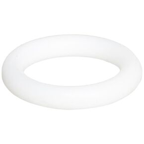 018 PTFE O-Ring, 55D Durometer, White, 3/4" ID, 7/8" OD, 1/16" Width (Pack of 10)
