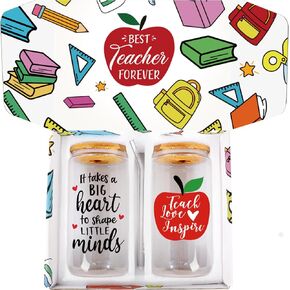 Teacher Appreciation Gifts, Teacher Appreciation Gifts from Students, New Teacher Graduation Gift from 2024, Thank You Teacher Gifts Set, Back to School Teacher's Day Bulk Gifts Boxes for Teachers