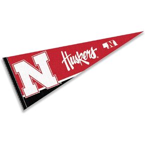 Nebraska Cornhuskers New Logo 12 in X 30 in Pennant