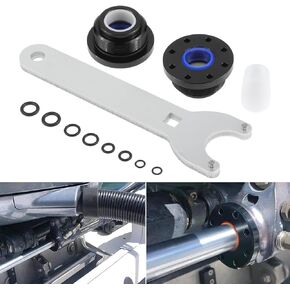 HC5345 Seal Kit, HS5157 Front Mount Hydraulic Steering Cylinder Seal Kit with Pin Wrench & O-Rings, Compatible With HC5340 HC5341 HC5342 HC5343 HC5344 HC5346 HC5347 HC5348 HC5358 HC5365
