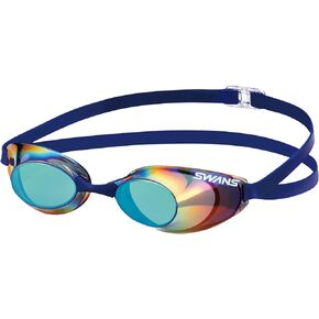 Swans Sniper SR-10 Swimming Goggles, Made in Japan, Racing, Non-Cushioned, 12 Years Old to Adults, Fina-Certified Model